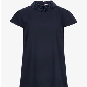 Ted Baker beaded collar top